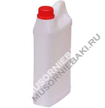 Пластиковая канистра полиэтиленовая емкостью 1л., КП1